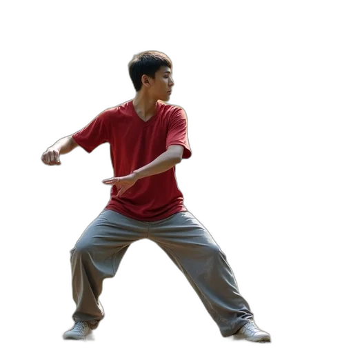 staff, sword, 3d render, concept art, photorealistic, young, man, teaching transparent PNG cut-out