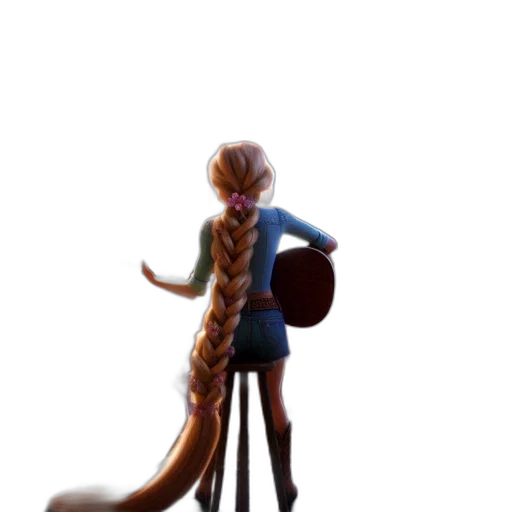 staff, hair, furniture, weapon, concept art, 3d render, pixel art, fantasy art transparent PNG cut-out