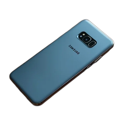 3d render, blue, office, case transparent PNG cut-out