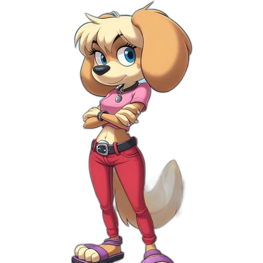 staff, jacket, animal, concept art, cartoon, pixel art, 3d render, pastel transparent PNG cut-out