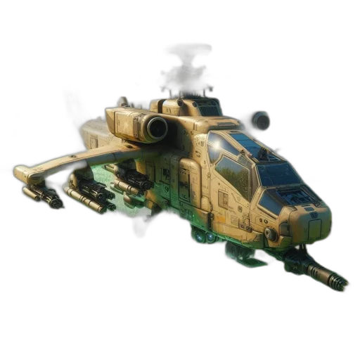 weapon, dragon, concept art, 3d render, pixel art, fantasy art, military, helicopter transparent PNG cut-out