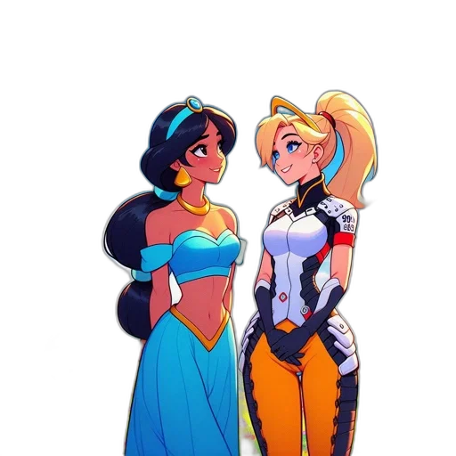 dress, robot, crown, concept art, comic book art, pixel art, anime, outer space transparent PNG cut-out