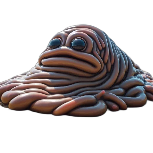 creature, animal, mask, face, 3d render, concept art, photorealistic, another transparent PNG cut-out