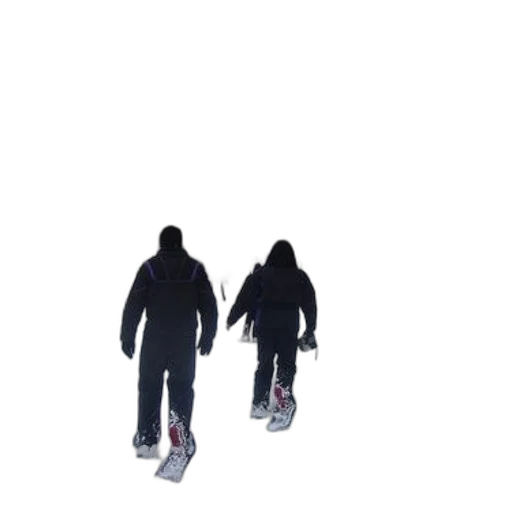 jacket, shoes, mask, 3d render, concept art, vaporwave, photorealistic, snow transparent PNG cut-out