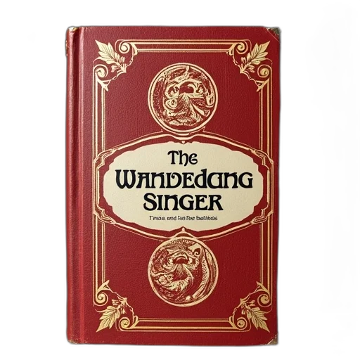 cover, book, titled, wandering, singer, novel, allie, song transparent PNG cut-out