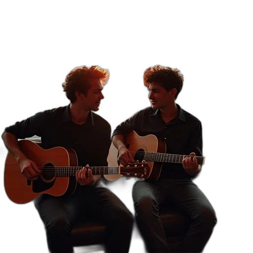 3d render, vamps, sing, play transparent PNG cut-out