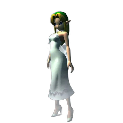 dress, staff, crown, jewelry, 3d render, concept art, pixel art, fantasy art transparent PNG cut-out
