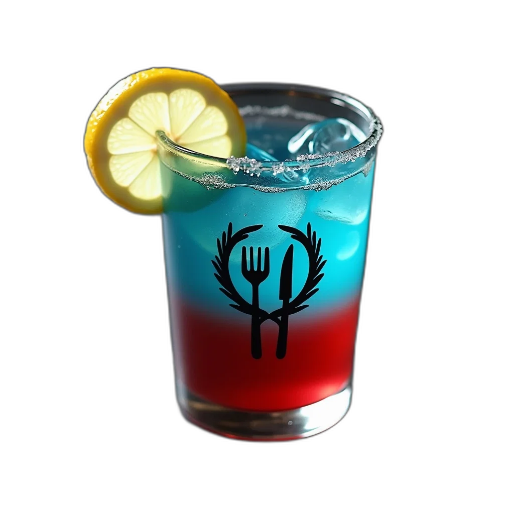 food, crown, staff, weapon, 3d render, photorealistic, vaporwave, cyberpunk transparent PNG cut-out