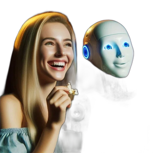 robot, face, mask, jewelry, 3d render, concept art, photorealistic, vaporwave transparent PNG cut-out