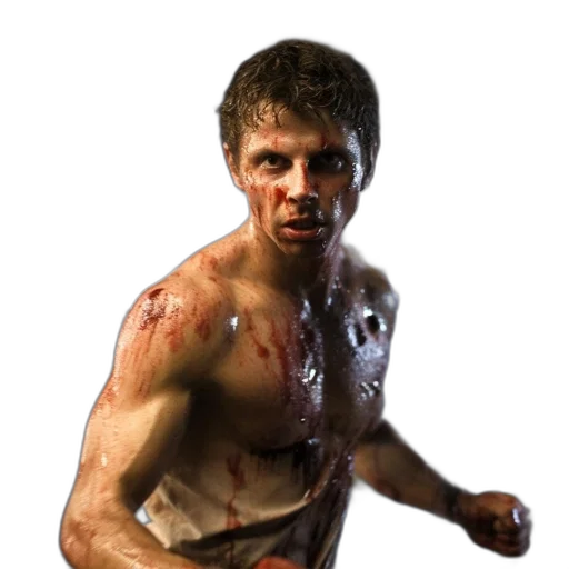 face, concept art, photorealistic, comic book art, 3d render, man, muscular, build transparent PNG cut-out