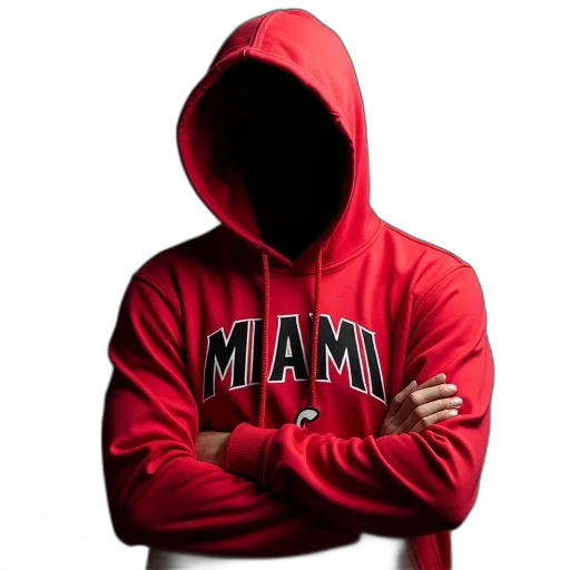 jacket, staff, 3d render, red transparent PNG cut-out
