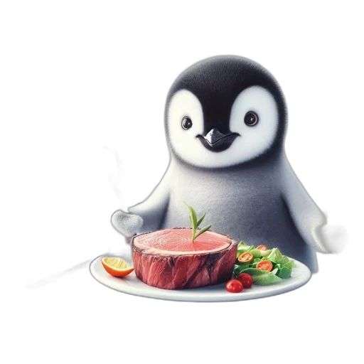 food, animal, creature, concept art, pixel art, 3d render, photorealistic, anthropomorphized transparent PNG cut-out