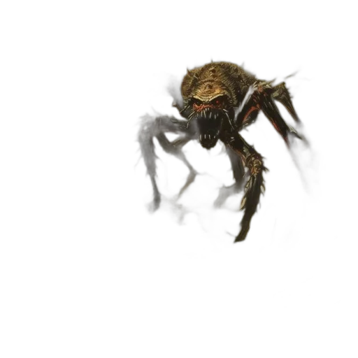 creature, animal, hair, mask, concept art, 3d render, photorealistic, pixel art transparent PNG cut-out