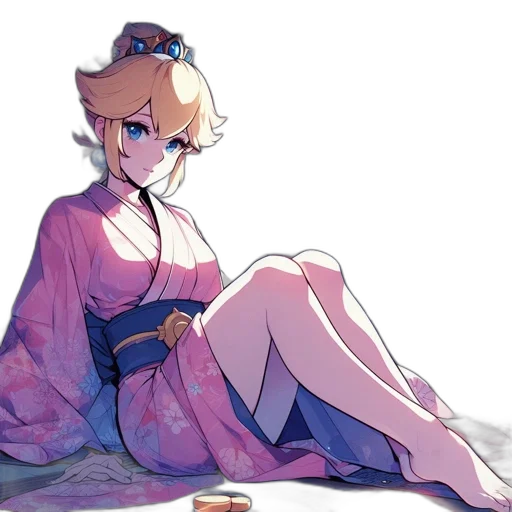 dress, crown, staff, robot, anime, concept art, pixel art, vaporwave transparent PNG cut-out