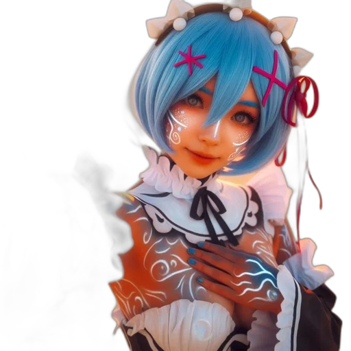robot, mask, face, creature, 3d render, concept art, anime, fantasy art transparent PNG cut-out