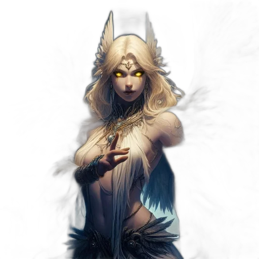 dragon, staff, fantasy art, concept art, comic book art, pixel art, dark, golden transparent PNG cut-out