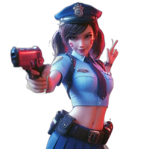 weapon, staff, jacket, face, concept art, 3d render, comic book art, photorealistic transparent PNG cut-out