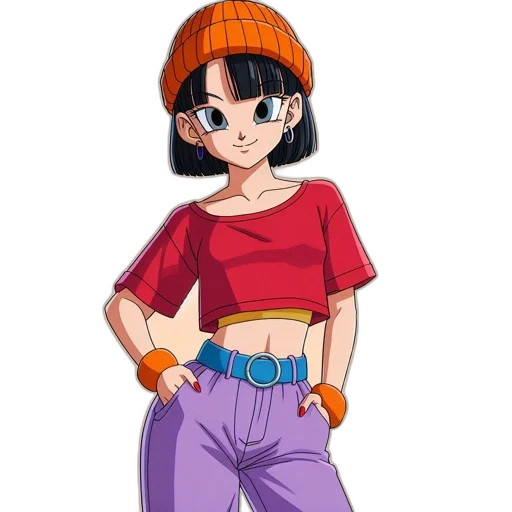 hat, staff, jacket, anime, concept art, cartoon, pixel art, animated transparent PNG cut-out