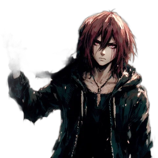 jacket, weapon, staff, concept art, pixel art, comic book art, fantasy art, fire transparent PNG cut-out