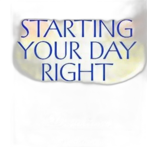 staff, photorealistic, starting, day, right, devotions, each, morning transparent PNG cut-out