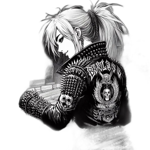 jacket, sword, weapon, dragon, fantasy art, concept art, comic book art, photorealistic transparent PNG cut-out