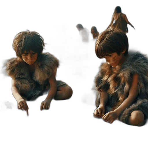 animal, creature, concept art, fantasy art, 3d render, photorealistic, snow, fog transparent PNG cut-out