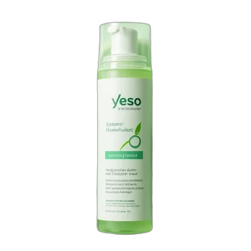 bottle, yeso, soothing, daily transparent PNG cut-out