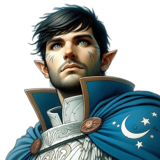 face, staff, dragon, sword, fantasy art, concept art, photorealistic, comic book art transparent PNG cut-out