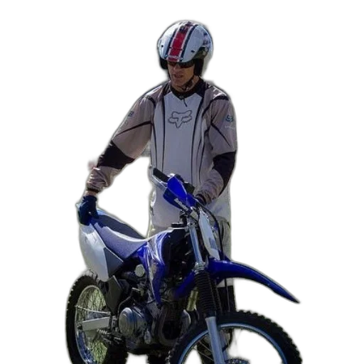 photorealistic, 3d render, man, helmet, stands, next, blue, dirt transparent PNG cut-out