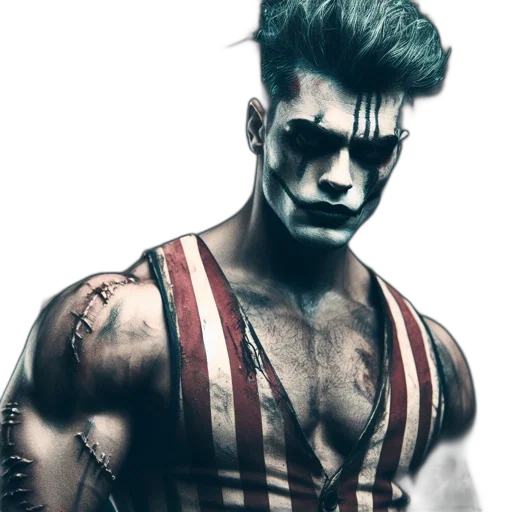 hair, photorealistic, cyberpunk, comic book art, fantasy art, individual, dark, spiky transparent PNG cut-out