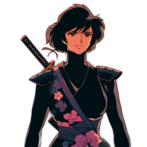 sword, staff, weapon, jacket, concept art, comic book art, anime, pixel art transparent PNG cut-out