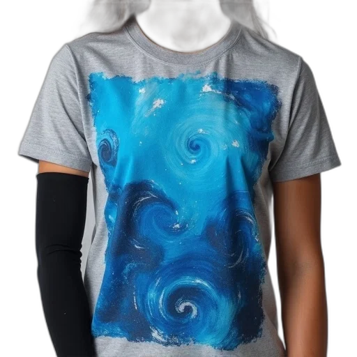 dress, hair, vaporwave, fantasy art, 3d render, concept art, outer space, underwater transparent PNG cut-out