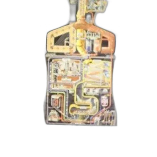 robot, jewelry, mask, weapon, concept art, cartoon, watercolor, 3d render transparent PNG cut-out