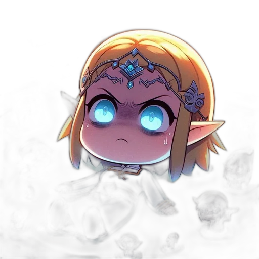 face, mask, crown, staff, fantasy art, concept art, pixel art, watercolor transparent PNG cut-out