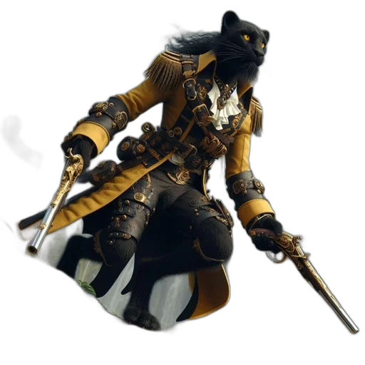 staff, animal, weapon, mask, concept art, fantasy art, 3d render, pixel art transparent PNG cut-out