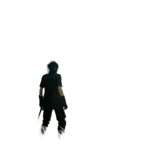 shoes, jacket, hair, staff, concept art, 3d render, outer space, underwater transparent PNG cut-out