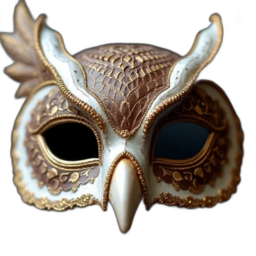 mask, jewelry, face, crown, 3d render, fantasy art, concept art, photorealistic transparent PNG cut-out