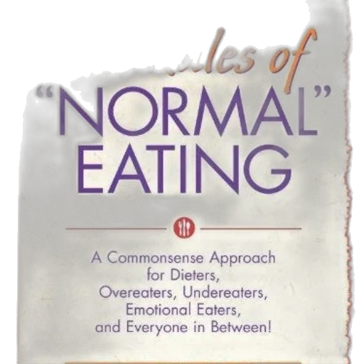 rules, normal, eating, commonsense, approach, dieters, overeaters, undereaters transparent PNG cut-out