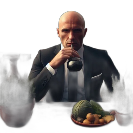 food, face, weapon, mask, concept art, photorealistic, pixel art, 3d render transparent PNG cut-out