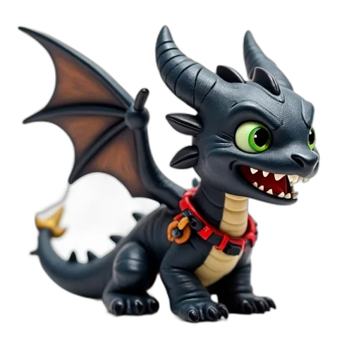 dragon, creature, animal, staff, concept art, 3d render, fantasy art, pixel art transparent PNG cut-out