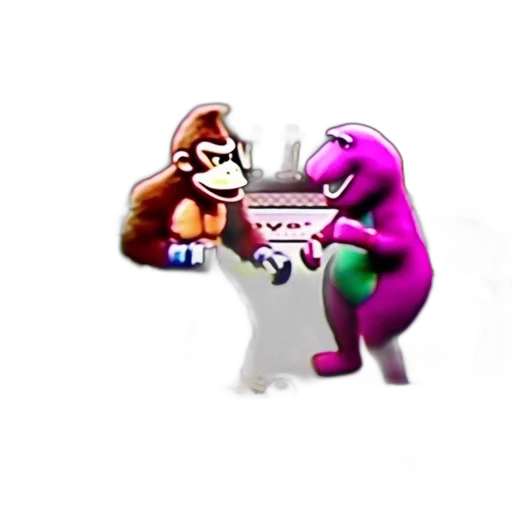 animal, food, pixel art, concept art, cartoon, 3d render, fire, outer space transparent PNG cut-out