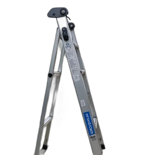 staff, weapon, sword, robot, silver, metal, ladder, blue transparent PNG cut-out
