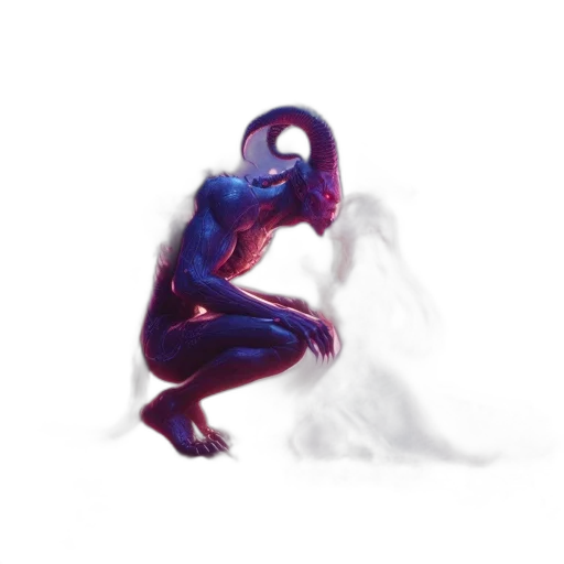 creature, mask, dragon, hair, concept art, 3d render, pixel art, comic book art transparent PNG cut-out