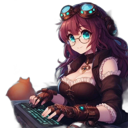 staff, weapon, robot, jewelry, pixel art, fantasy art, anime, cyberpunk transparent PNG cut-out