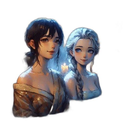crown, jewelry, staff, fantasy art, concept art, pixel art, oil painting, snow transparent PNG cut-out