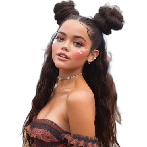 hair, crown, face, mask, photorealistic, cartoon, anime, fantasy art transparent PNG cut-out