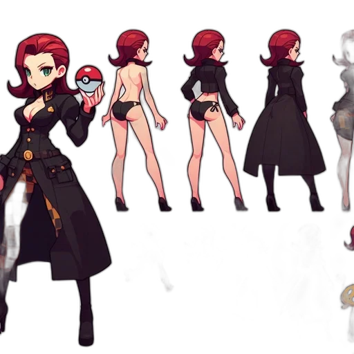 concept art, pixel art, cyberpunk, fantasy art, red, dark, monochrome, animated transparent PNG cut-out
