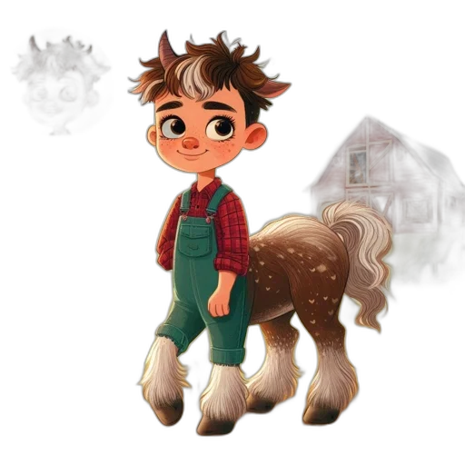 animal, concept art, fantasy art, 3d render, cartoon, eccentric, young, creature transparent PNG cut-out