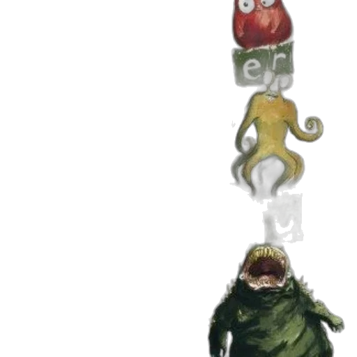 creature, staff, mask, concept art, pixel art, fantasy art, watercolor, fog transparent PNG cut-out
