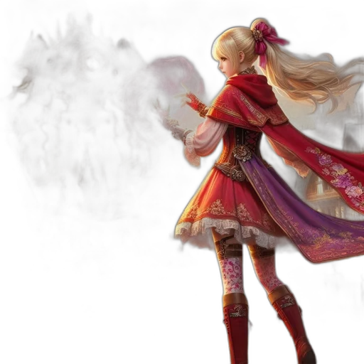 dress, dragon, weapon, fantasy art, concept art, 3d render, pixel art, snow transparent PNG cut-out